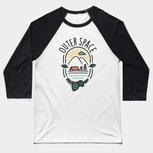 Outer Space Baseball T-Shirt